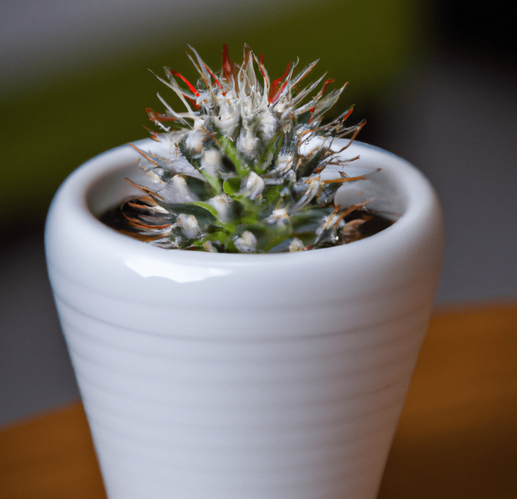 Slow-growing cactus plant