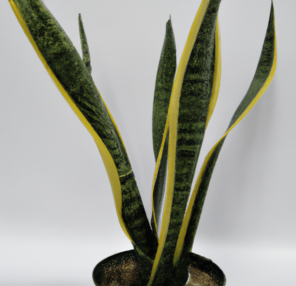 Green Sansevieria plant