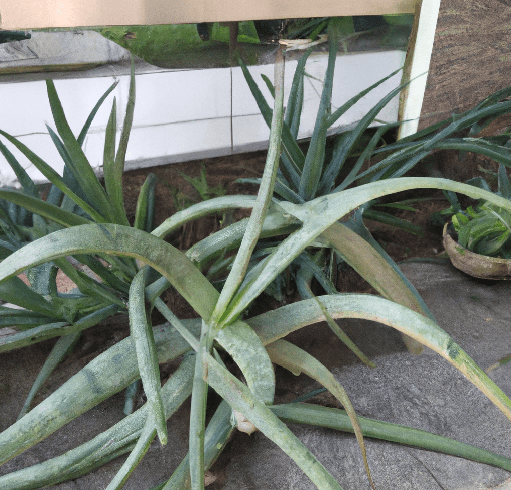 aloe vera and snake plants