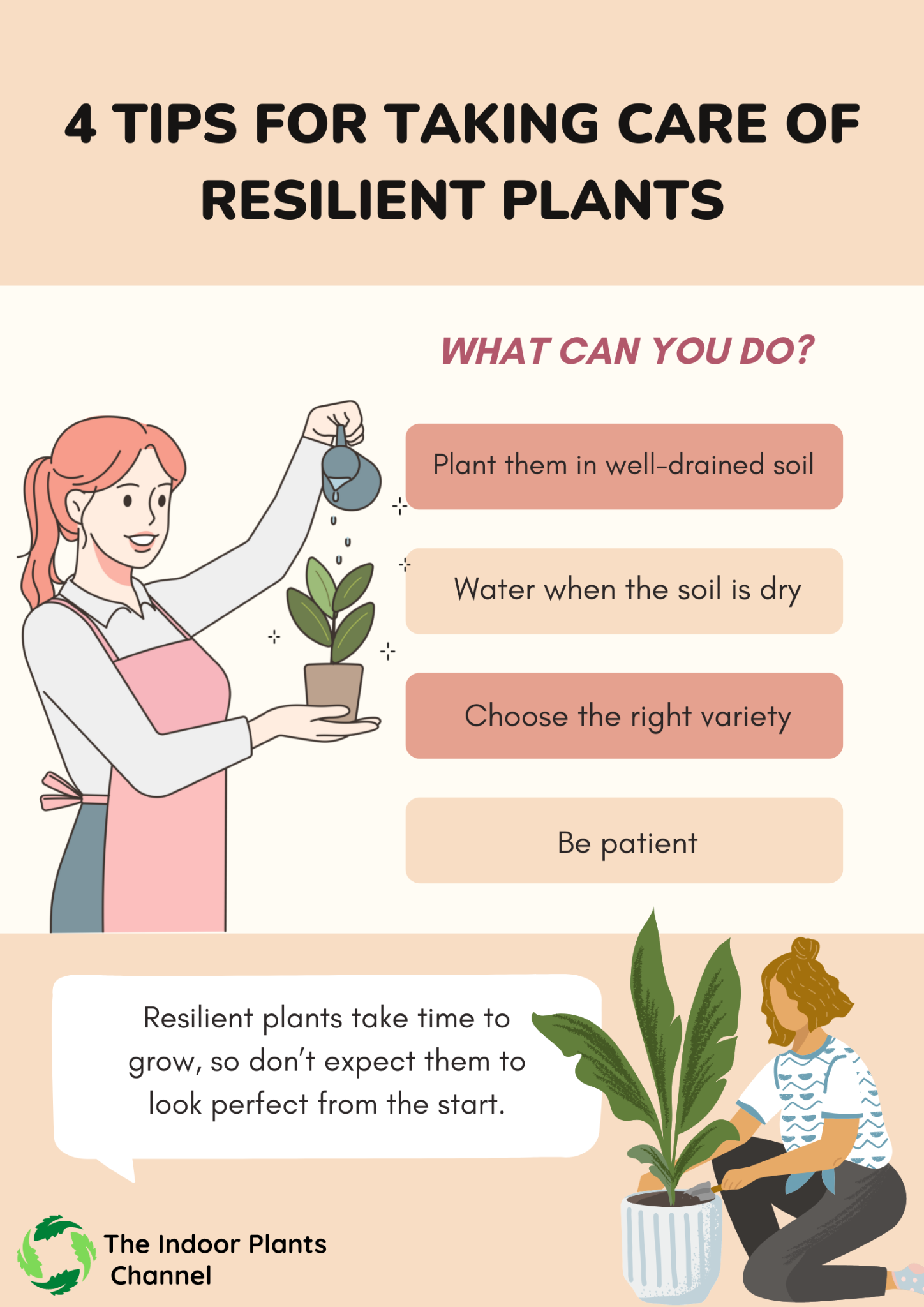 tips for taking care of resilient plants