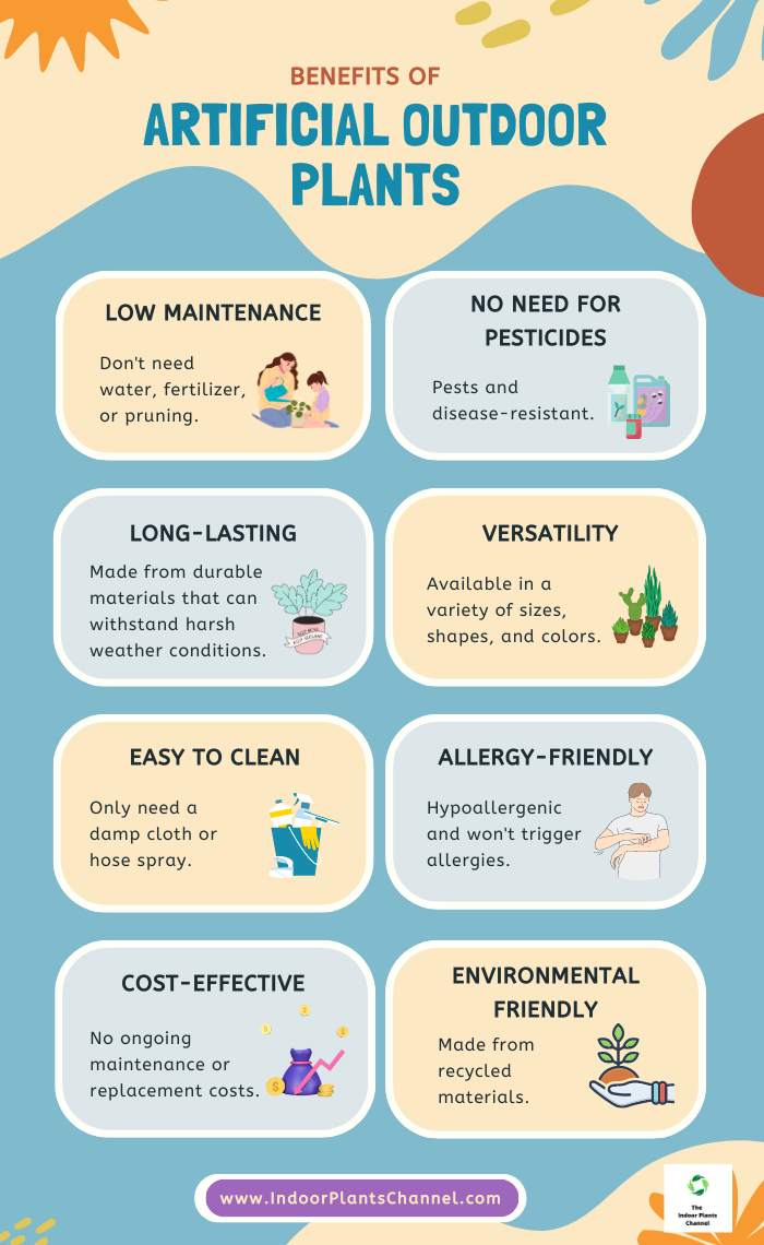 Benefits of Artificial Outdoor Plants 